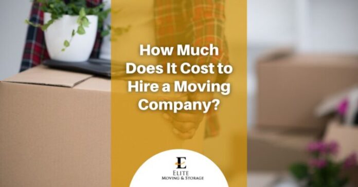 moving company cost?